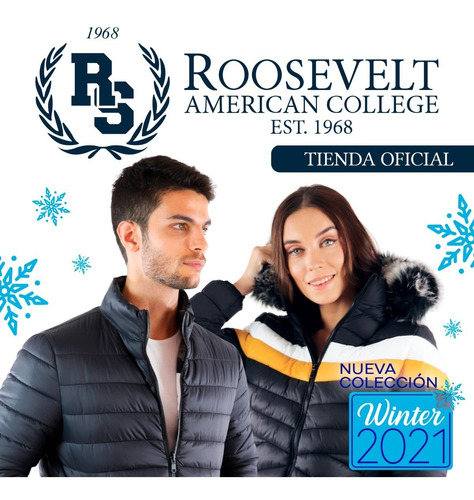 Imagen 10 de 10 de Chamarra Rompevientos Reversible Gorro Hombre Roosevelt 20
