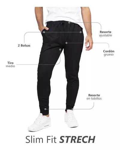 VA Sport Yogger - Pantalón de Chándal para Hombre