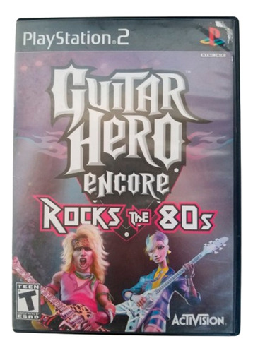 Guitar Hero Encore Rocks The 80s Para Play 2 Formato Fisico