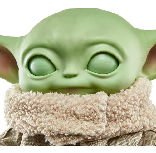 Pelúcia Star Wars Grogu com Sons e Movimentos - Mattel no Shoptime