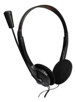 Comprar Auriculares Vincha Con Cable + Micrófono 3.5mm Negro Febo