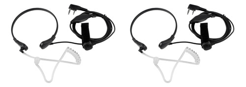 2 Auriculares Con Micrófono Para Garganta, Micrófono Ptt, La