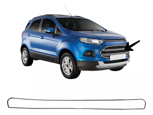 Marco Parrilla Inferior Ecosport Kinetic Central Gris Claro