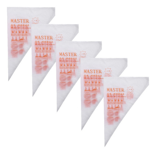 Aleissi 500 Mangas Desechables Pasteleras Reposteria 35cm Color Transparente