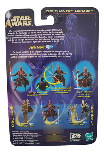 Hasbro Saga: La Amenaza Fantasma, Darth Maul Sith Training