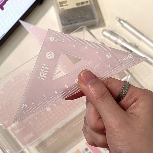 Conjunto De 4 Unidades/conjunto Jelly Ruler, Transferidor De