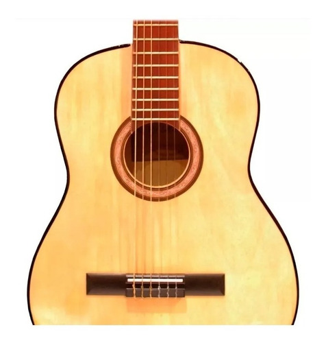 Imagen 9 de 10 de Guitarra Criolla 3/4 Niños Clásica Con Funda Colores Promo