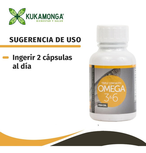 Omega 3 Y 6 Pescado | 60 Cápsulas | Memoria | Epa | Dha Sin Sabor