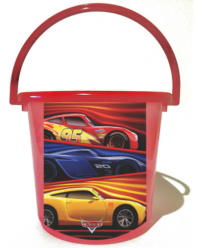 25 Cubeta Dulcero Cars  Fiestas Infantiles Dulcero Bolo