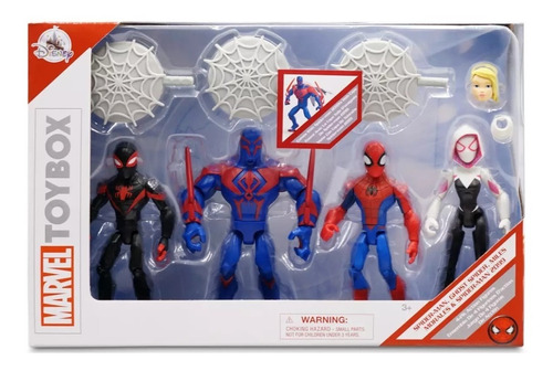 Set De Figuras De Acción De Spider-man  Marvel Toybox