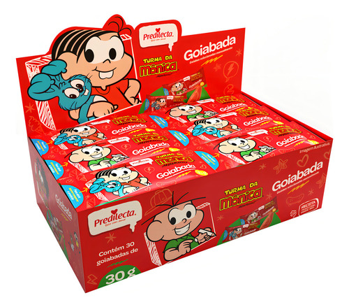 Goiabada Em Snack Display Turma Da Mônica 30x30g Predilecta