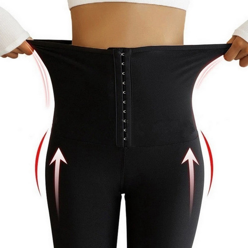 Bermudas Fitness Con Cinturón Efecto Quemador De Grasa Sauna
