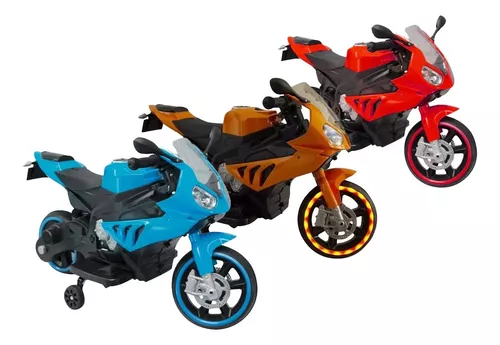 Mini Moto Elétrica Infantil Kawasaki Ninja Rosa