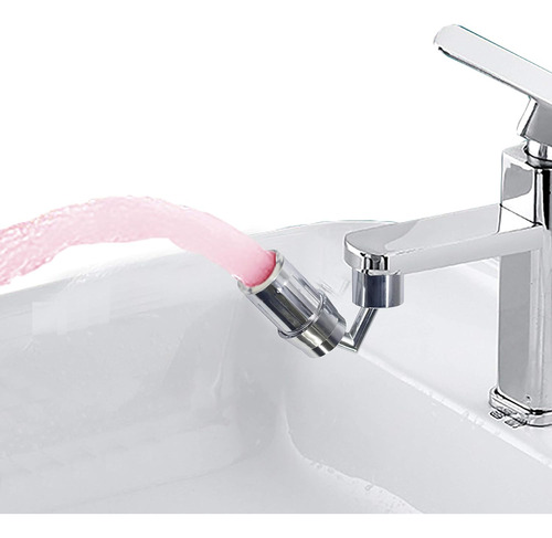 Grifo Led 3 Colores Giratorio Con Luz Corriente