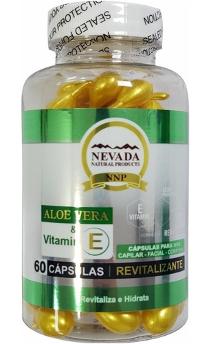 Vitamina Aloe Vera Y E Nevada 60 Capsulas