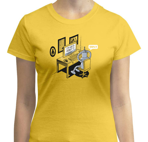 Playera Para Mujer No Soy Un Robot