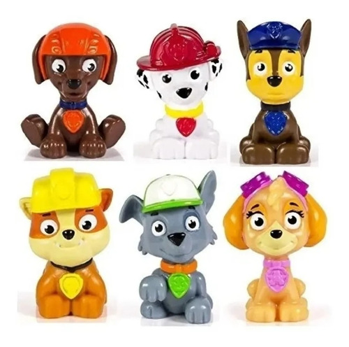 Figuras De La Patrulla Canina Set Por 6 Muñecos. 