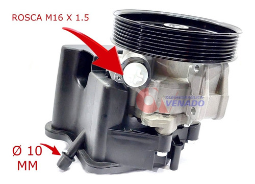 Imagen 4 de 6 de Bomba Direccion Hidraulica Mercedes Benz C200 C230