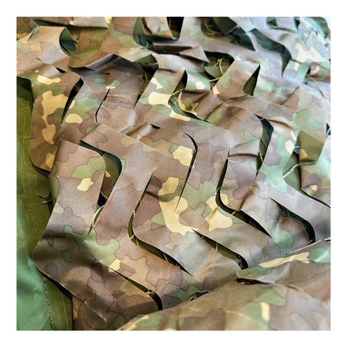 Media Sombra / Red De Camuflaje - Camuflado 9m2 (3m X 3m)