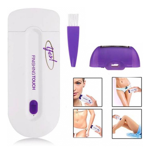 Kit Depilador Intimo Corporal Pernas E Caneta Portátil Usb
