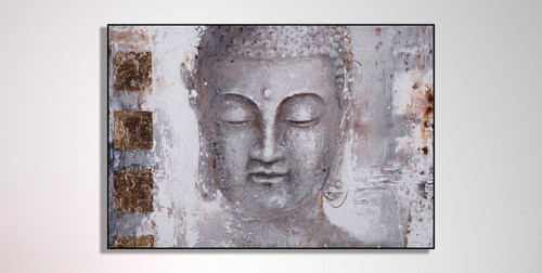 Cuadro Decorativo Textura  Buda Elegante   11x16 PLG