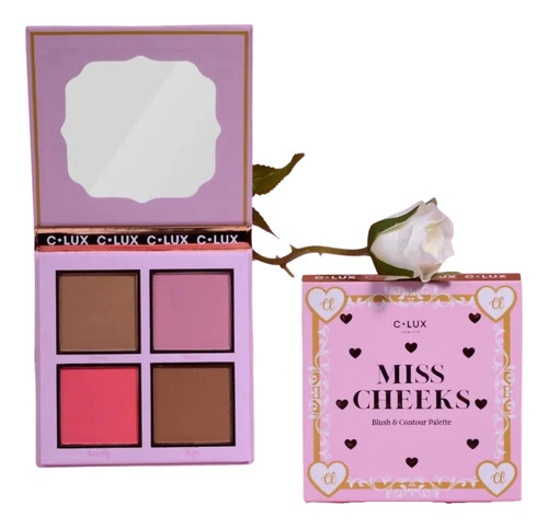 C- Lux  Miss Cheeks  Blush & Contour Palette 