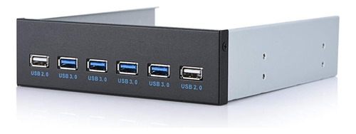 Hub Usb De 19 Clavijas 4 Usb3.0 + 2 Usb2.0 6 Interfaces...