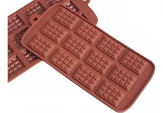 Molde De Silicona Waffle Chocolate 12 Cavidades