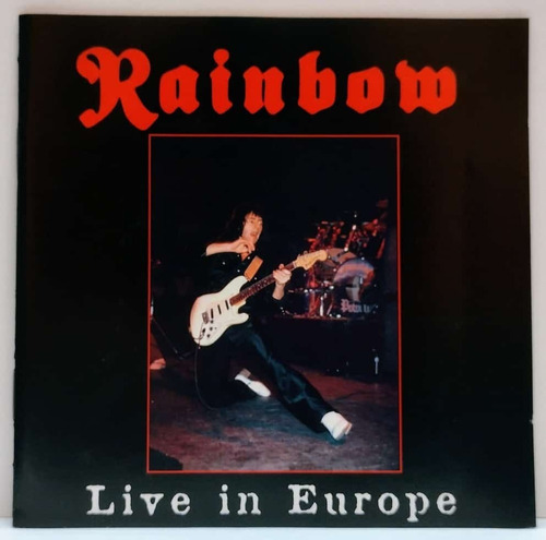 Cd Duplo Rainbow Live In Europe Importado