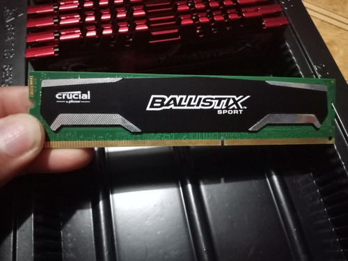 Memoria Ram Crucial Ballistix Ddr3 4 Gb 1600mhz Usada Buena (Usado)