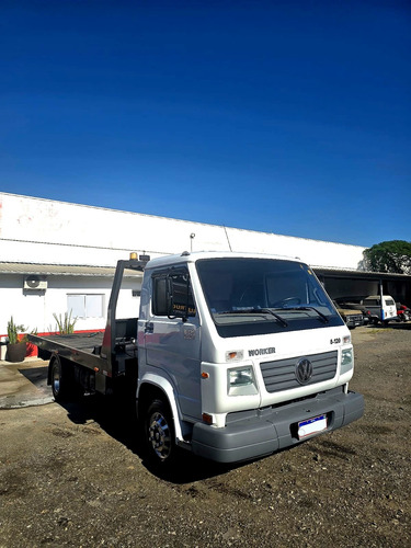Vw 8120 4x2 Guincho Plataforma 5.50mts Ano 2005 Ñ 8150 915