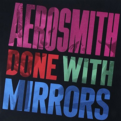 Vinilo Aerosmith feito com espelhos
