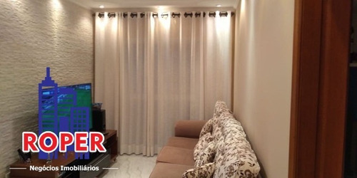 Imagem 2 de 20 de Lindo Apartamento De 75 M²/ 2 Dormitórios/ 1 Vaga À Venda Nbo Bairro Santa Maria, São Caetano Do Sul - Ap00934 - 68538604