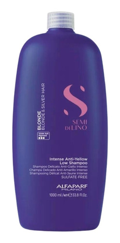 Alfaparf Semi Di Lino Blonde Anti-yellow Shampoo 1000ml