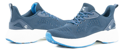 Tenis Charly Para Hombre Suela Eva Antiderrapante Marino