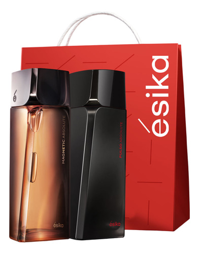 Perfume Pulso + Magnetic Absolute + Bolsa Regalo Ésika Stock