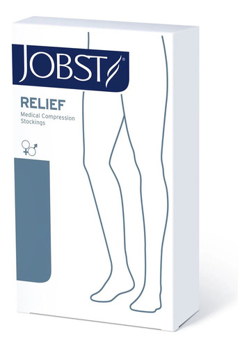 Medias De Compresión Media  Jobst Relief 20-30 Mmhg Beige