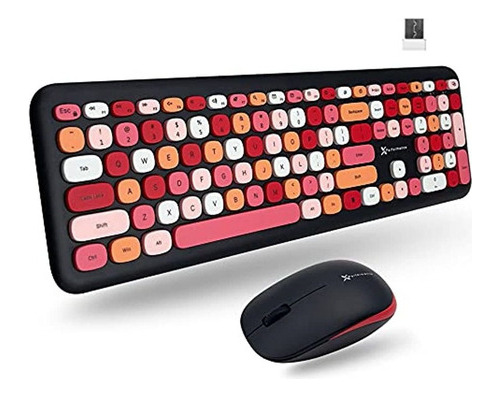 Combo Colorido De Teclado Y Mouse X9 Performance - Conectivi