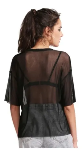 Blusas de malla de moda hotsell
