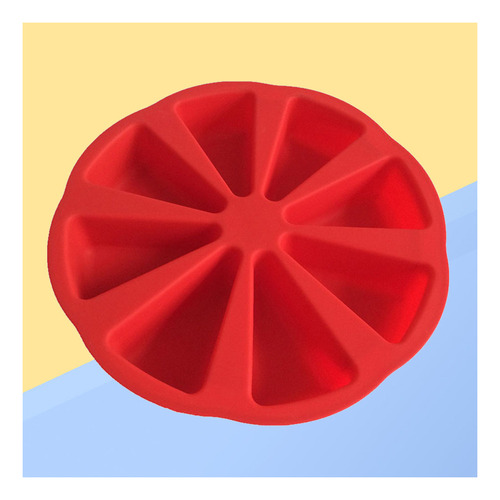 Molds: Pastel De Ocho Porciones Con Cavidad Triangular