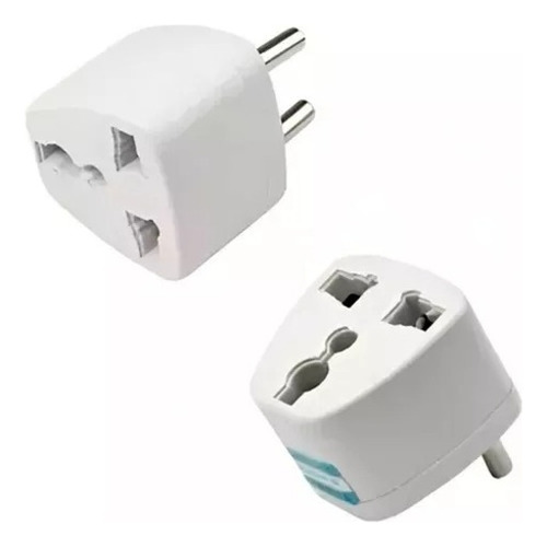 Set 2x1 Adaptador Enchufe Adaptador Corriente Chile