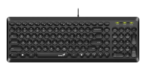 Teclado Genius Slimstar M200 Negro