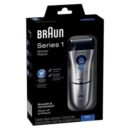 Imagen 2 de 2 de Afeitadora Braun Serie 1 Se150-s Silver Gris