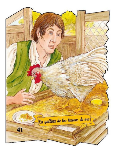 GALLINA HUEVOS DE ORO (TROQ. NO. 43), de Varios. Editorial COMBEL, tapa pasta blanda, edición 1 en español, 2013