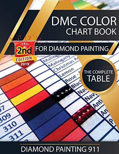 Libro: Dmc Color Chart Book For Diamond Painting : The 2019