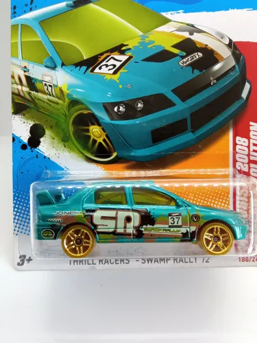 Hot Wheels Mitsubishi Lancer Evolution Thrill Racers E Hw St