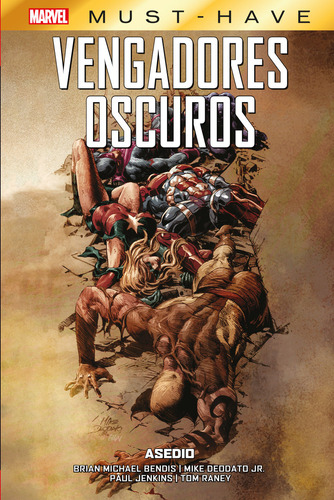Mst102 Vengadores Oscuros 3 Asedio, De Mike Deodato Jr. Editorial Panini Comics, Tapa Dura En Español