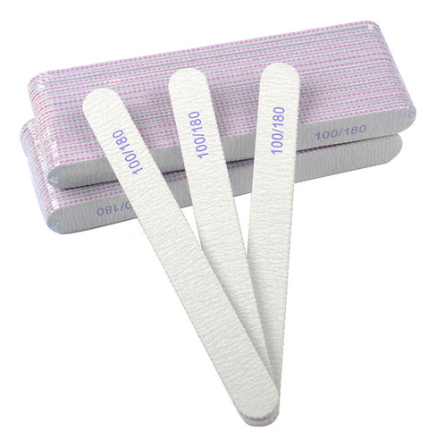 Kit Profesional De Limas Y Pulidores De Uñas De Grano 100/18