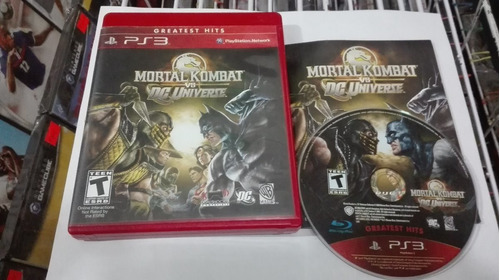 Mortal Kombat Vs Dc Universe Completo Para Play Station 3.