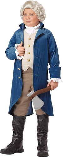 Boys George Washington Costume Medium (8-10)